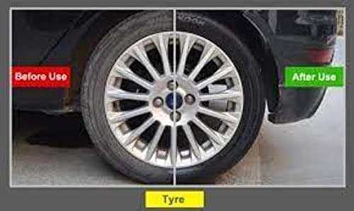 INDOPOWER® R875-CAR WAX POLISH 250ml.+ DASHBOARD SHINER 250ml.+ TYRE SHINER 250ml.+ LEATHER SHINER 250ml.+CAR SHAMPOO 250ml.+All Tyre Cleaning Brush 4