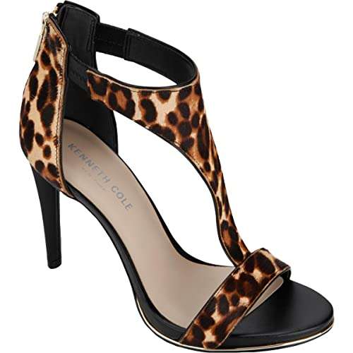 Kenneth Cole Women's Brooke T Strap Pump, Natural, 9 Medium US
