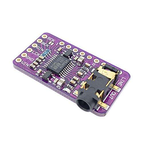 HiLetgo PCM5102 I2S IIS Lossless Digital Audio DAC Decoder Module Stereo DAC Digital-to-Analog Converter Voice Module for Arduino Raspberry Pi 2