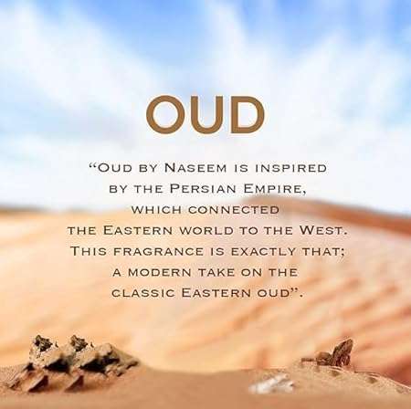 Naseem Oud Aqua Perfume 80ml - Luxurious Unisex Fragrance Inspired by Persian Empire Heritage - Modern Twist on Classic Oud for Timeless Elegance - Perfect Scent for Everyday Wear 6