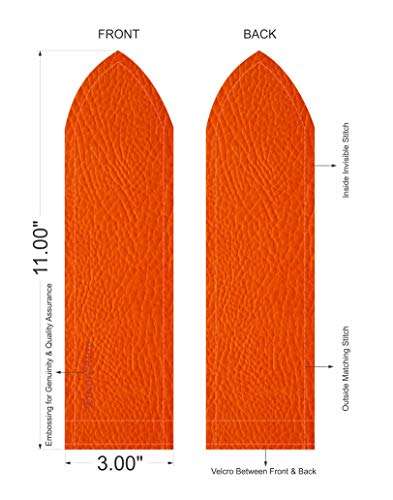 EncoreAuto Golden Car Flag Rod Light with Bracket and Cover (Orange) for All Car Models/Judgement Rod/Corner Rod 3