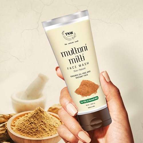 TNW-THE NATURAL WASH Beetroot Lip Balm & Multani Mitti Face Wash Combo for Acne-free Glowing Skin and Moisturized Lips (Paraben/Sulphate-free), Pack of 2 5