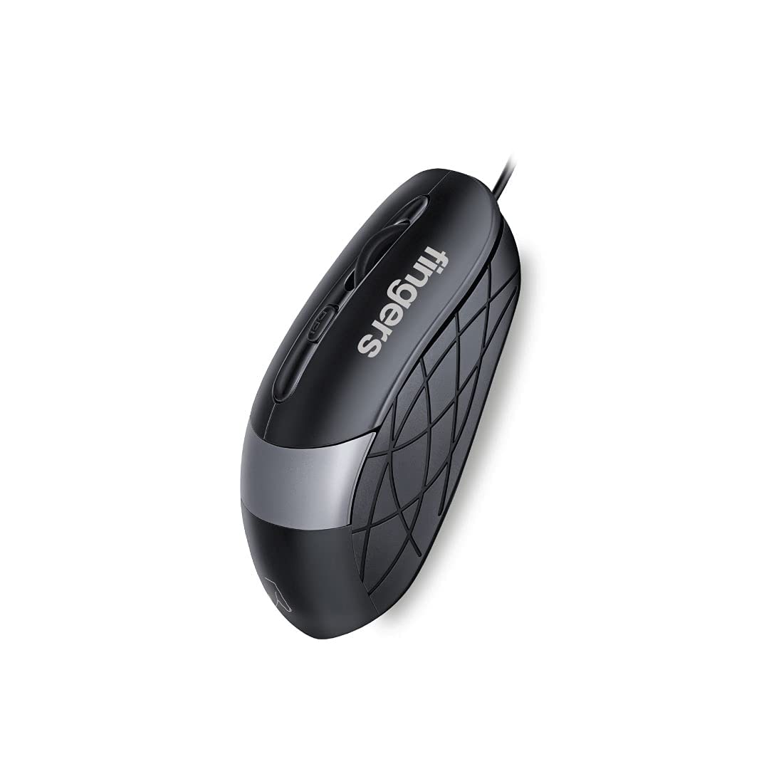 Techno COMP, SuperHit Wired Mouse with Advance Optical Technology (Lightweight | Trendy Dual-Tone Design | Works Well with Windows®, Mac, Linux) (3 Pc) 1
