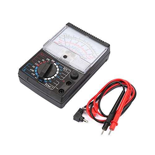 SANON Analog Multimeter, Analog Pointer Multimeter AC DC Voltage Resistance Testing Instrument 1