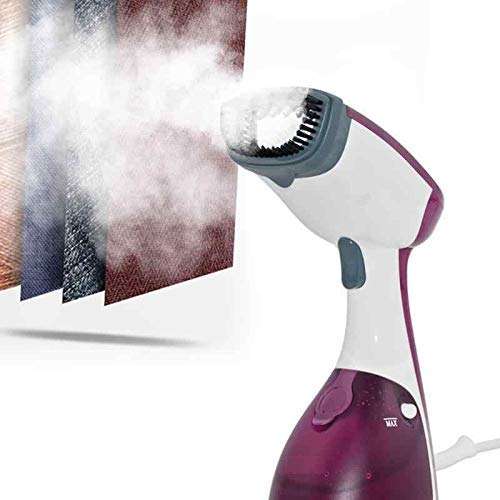 Abhsant Portable Travel Garment Steamer 250 ml Handheld Fabric Steamer Fast Heat-up Powerful Garment Clothes Steamer with High Capacity for Home and Travel 1