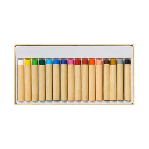 Muji Painted fabric crayons / 16 colors 1
