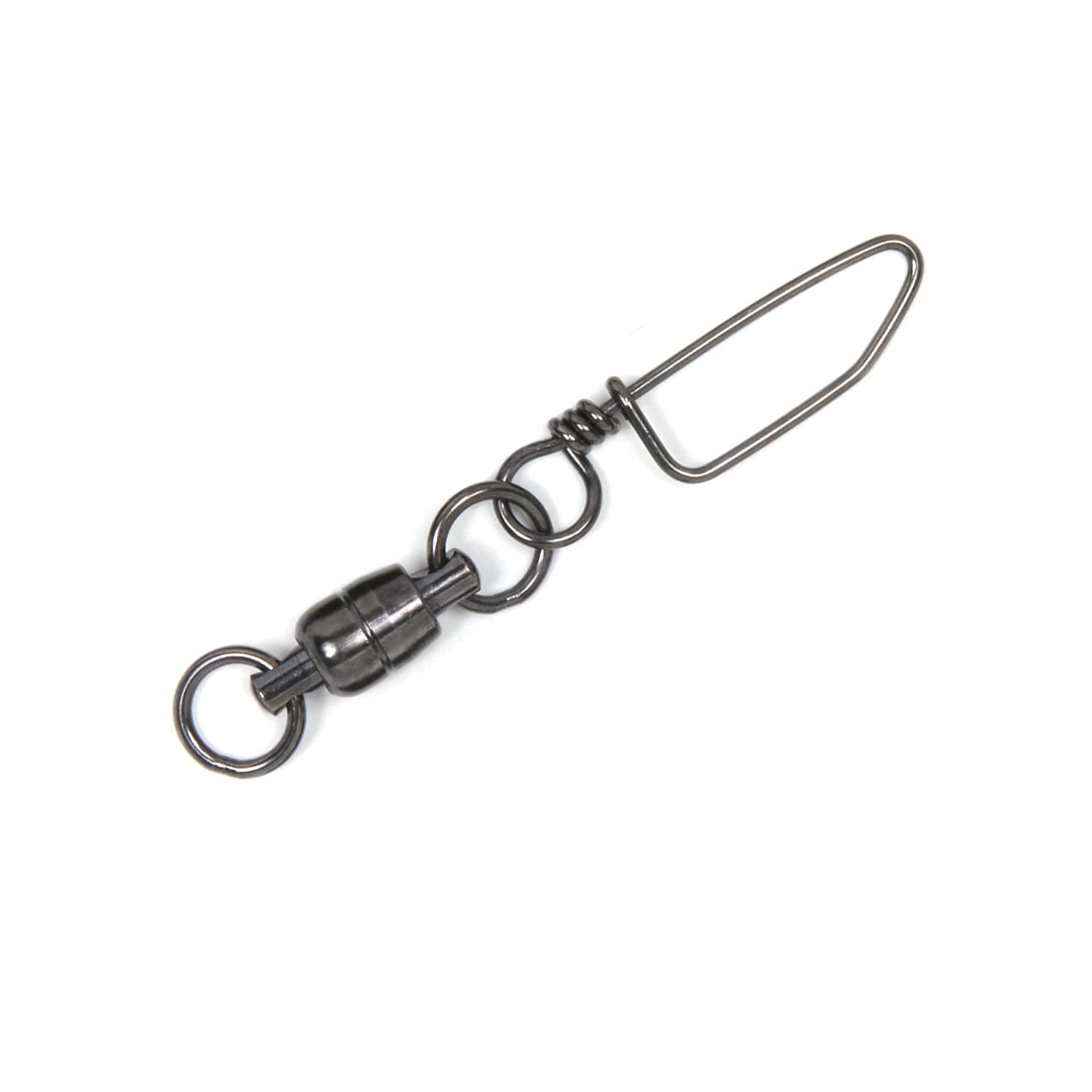 Billfisher BBSS2-4Pk 2 Ring Ball Bearing Snap Fishing Swivels 1