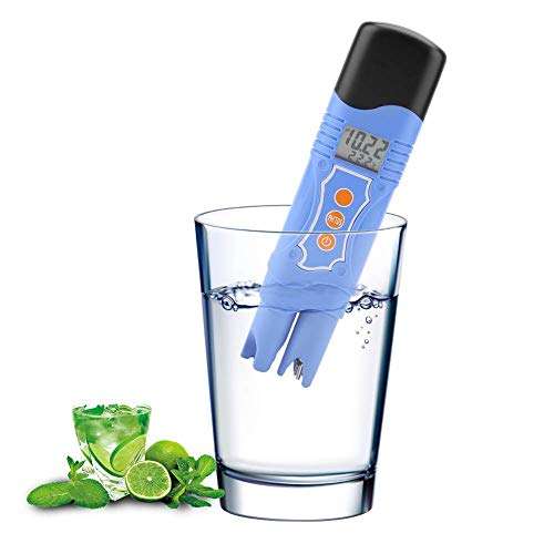 YYONGAO Water Quality Meter, Digital PH Meter, TDS-9982 Pen Type Conductivity Meter PH TDS Tester Water Monitor 0?-50? for Household Drinking Pool Aquarium Water Quality Measuring 1