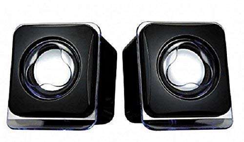 BigPlayer Mini USB2.0 Speaker Compatible with PC, Laptop and Tablet (Black) 1