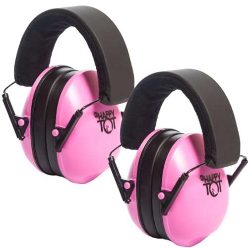 My Happy Tot Noise Cancelling Headphones for Kids, Comfortable and Adjustable Baby Ear Protection Earmuffs, Sound Blocking for Infants & Toddlers, Durable & Safe, Ideal for Study & Play, Blue 1