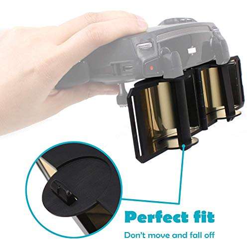 Threeking Foldable Parabolic Signal Booster Range Extender Antenna Extender Compatible for DJI Mavic Mini Mavic Pro Mavic 2 Spark Mavic Air 1 Remote Controller NOT for Mavic Air 2 3