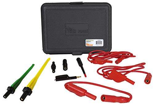 Power Probe Lead Set (PPLS01) [Car Diagnostic Test Tool, Self-Centering Piercing Probes, Super Flexible Multi-Strand Wires, Gold Plated Connectors] 2