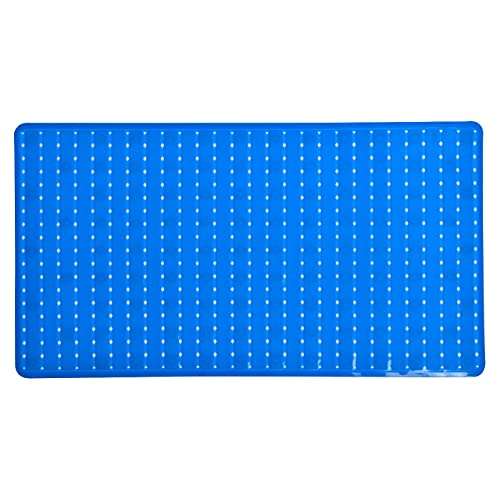 GNASTAS Bath Mat for Bathroom, Non-Slip PVC Rubber Bath Mat with Suction Cup for Bathtub and Shower Bathroom, Kitchen (Blue) 1