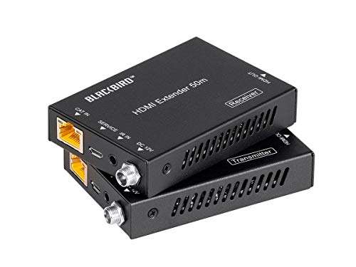 Monoprice Blackbird 4K HDMI Extender, 50m - 4K HDMI Extension to 164 Feet, HDMI 2.0, HDCP 2.2, 18Gbps 5