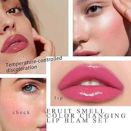 Bajajbeautyshop Waterproof Glossy Flower Jelly Lipstick - Transparent Color Changing (Pack of 2) 6