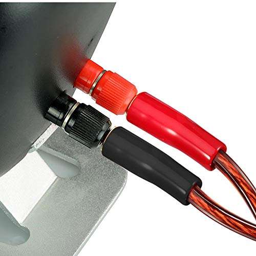 HiFi OFC Speaker Cable with Banana Plug to Y Spade Plug, 4mm Banana Plug to Fork Plug Speaker Wire Cord Jumper Cable for Speaker Amplifier -2PCS (2M) 4