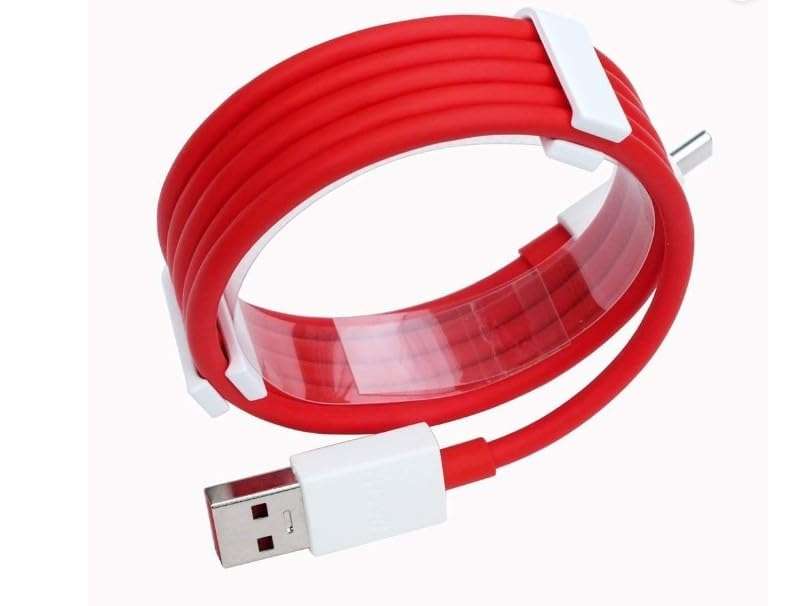 AVAXON 80W Super Vooc charger fast charging cable Compatible with Oneplus 11/11R/10 Pro/10T/10R/10/9/ 9RT/ 9 Pro/ 9R/ Nord 2/ Nord2T/ Nord CE 3 & Compatible DASH/WARP Fast Charge (Cable Only) 6