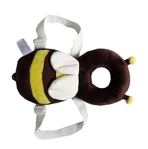 Futaba Baby Headrest Wings Drop Resistance Learn Walking Pillow - Brown 5