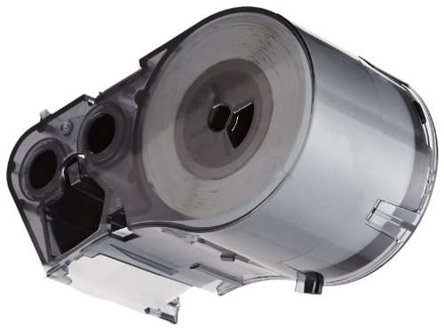 Brady - 143268 M-32-427 Vinyl B-427 Black on White/Clear Label Maker Cartridge, 1-1/2" Width x 1-1/2" Height, For BMP51/BMP53 Printers 2