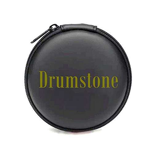 Exxelo (Carrying Case Protection) Round Zipper Storage Protection Cover Pouch for Coins,Earphone with Wireless Bluetooth 4.0 Transmitter Bt400 Stereo Audio Music Adapter 3