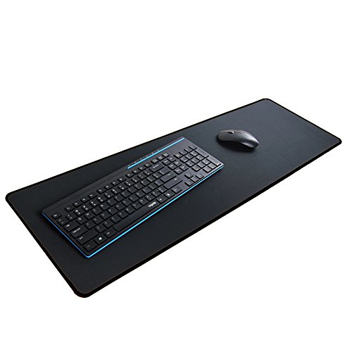 LIEBIRD® Extended XXL Gaming Mouse Pad - Portable Large Desk Pad for Laptop - Non-Slip Rubber Base