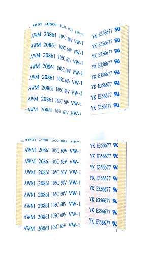 LVDS Flexible Cable E356677 for Model Hitachi 50R81 1