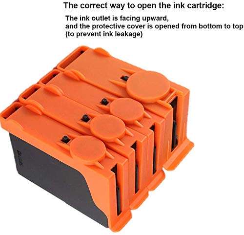 ESTON Compatible Ink Cartridge Replacement for Dell Series 31 Black and Series 31 Color for Dell V525w/ V725w All-in-One Printer (Black,Cyan,Magenta,Yellow - 5 Pack) 3