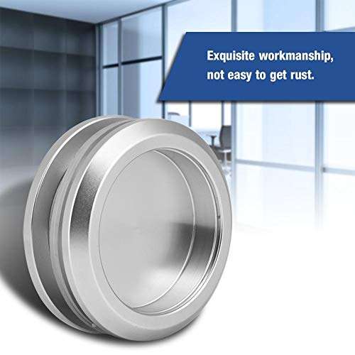 Hilitand Aluminum Alloy Bathroom Round Handle Shower Glass Door Handle Pull Knob for Sliding Door 6