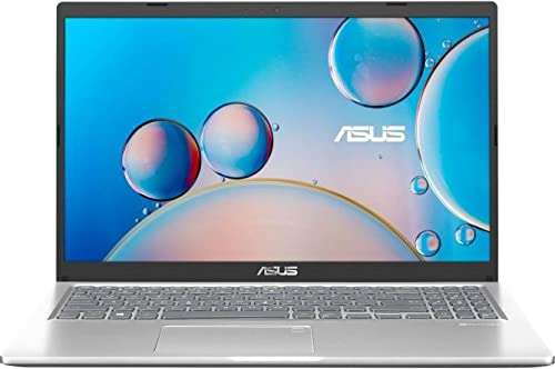 ASUS Intel Core i3 10th Gen - 4 GB + 32 GB Optane/512 GB SSD/Windows 10 Home X515JA-EJ372TS Thin and Light Laptop 15.6 inches, Transparent Silver, 1.80 Kg, with MS Office