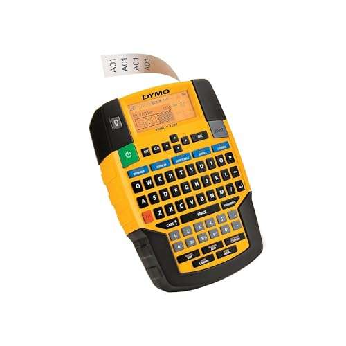 DYMO 1801611 Rhino 4200 Basic Industrial Handheld Label Maker, 1 Line, 4 3/50x8 23/50x2 6/25 (DYM1801611) 2
