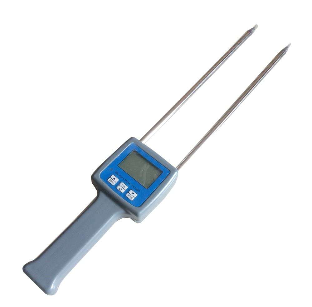 Grain Moisture Tester Multifunctional Barley Corn Wheat Moisture Content Meter Measuring LCD Display 5