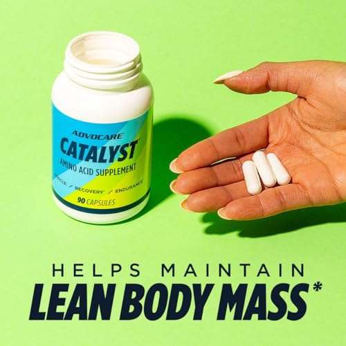 AdvoCare Catalyst Amino Acid Dietary Supplement - BCAA Supplement with L-Arginine & L-Glutamine - Supports Muscle Growth & Recovery* - 90 Capsules 4