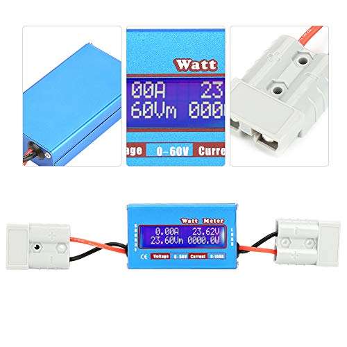 0-100A 0-60V High Precision DC Power Analyzer Watt Volt Meter Tool 3