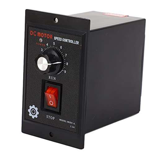 Motor Regulator, DC Motor Controller Wide Adjustment Range Screw Mounting 110V DC Output Sensitive to 110V AC Input 50W 100W 120W (400W) 1