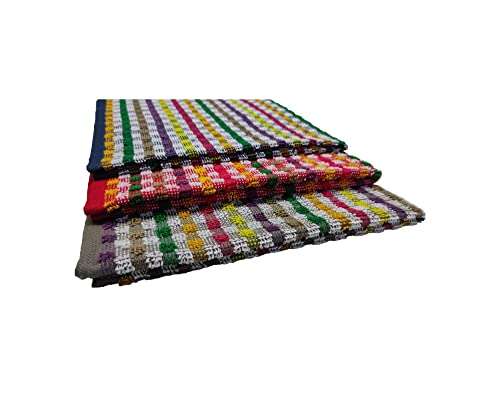 Terry Kitchen Towel Quick Absorption and Faster Drying l | Multipurpose Kitchen Towels (Pack of 6) 3