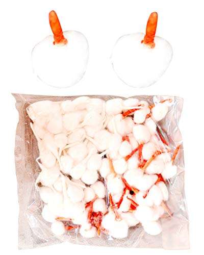 Chote Ustad Pooja Samagri Cotton Wicks, Diya Bati, Jyot Cotton, Organic Batti, Pure Puja Baati, Round Cotton, Lambi Batti, Long Wicks, Kesar batti, White Color, for Puja, Prayer Color (1000 Wicks) 3