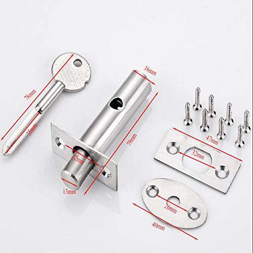 Stainless Steel Concealed Manager, Invisible Tube with Lock Bolts, and Concealed Door Hardware for fire Escape Door Locks 5