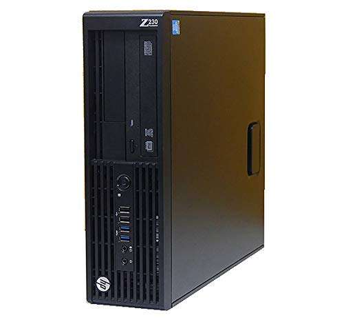 HP Desktop Computer with Windows 10, Workstation Compaq Small Form Factor PC, Quad Core i5-4570 3.20 GHz, 8GB DDR3 RAM, 500GB HDD, DualBand WiFi, DVD-RW, USB 3.0, DisplayPort (Renewed) 1