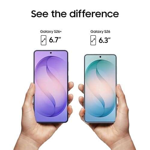 Samsung Galaxy S26 5G (Sky Blue, 12GB RAM, 256GB Storage), AI Phone, Photo Assist, Creative Studio, 50MP Camera, and 4300mAh Battery 4