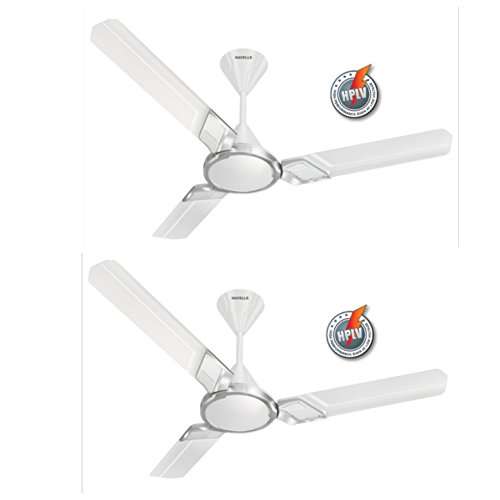 HAVELLS Zester 1200mm Ceiling Fan (Pearl White)