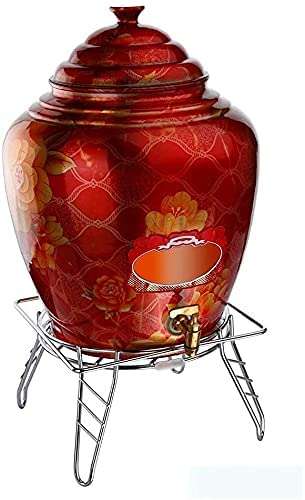 SPRADE Stainless Steel Water Pot and Matka Stand Pot Kitchen Rack Chrome Plated Plant Pot Stand for Kitchen