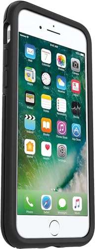 OtterBox iPhone SE 3rd/2nd Gen, iPhone 8/7 (not Compatible with Plus Sized Models) Symmetry Series Case - Black, Ultra-Sleek, Wireless Charging Compatible, Raised Edges Protect Camera & Screen 5
