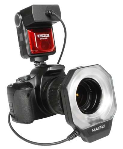 Bower SFD14S Digital Macro Ring Flash for Sony A100/200/230/290/300/330/350/380/390/450/500/560/550/700/850/900 Digital SLR Cameras 3