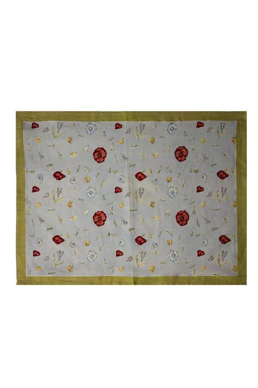 CONTRAST LIVING Gobei Hand Block Printed Kitchen Towel/Dish Towel/Hand Towel Multi Color Set of 4 Pcs 1