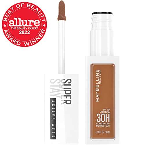 Maybelline Super Stay Liquid Concealer Makeup, Full Coverage Concealer, Up to 30 Hour Wear, Transfer Resistant, Natural Matte Finish, Oil-free, Available in 16 Shades, 57, 1 Count 3