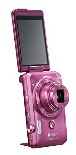 Nikon COOLPIX S6900 16MP Digital Camera with 12x Zoom, Glossy Pink (International Version, No Warranty)