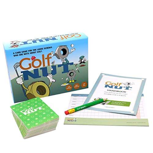Golf Nut New - 2021 Original Card Game for The Whole Family | Fun for All Ages | Perfect Holiday, Xmas Gift or Stocking Stuffer! 5