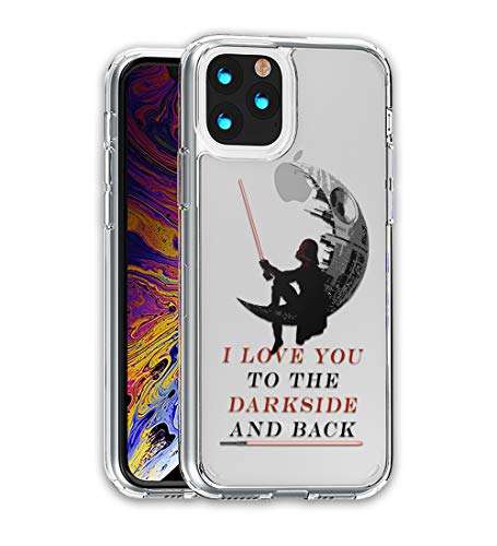 Star Darth Vader Clear case Compatible with iPhone 12 Pro max Mini 11 Xr X 7 8 Plus SE Compatible with Galaxy s20 S20+ Ultra and Others Silicone Hybrid Cover SN 13 Wars (for iPhone 12/12 Pro) 1