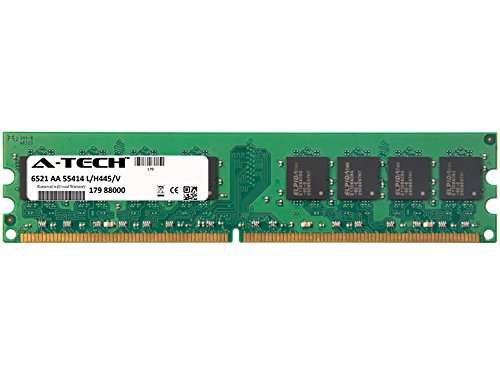 A-Tech 512MB STICK For HP-Compaq HP Pavilion Desktop A1740n A1740n.ca A1742n A1744x A1747c A1748x A1750e A1750y A1767c A1777c A5015kr A5015tw A5025d A5025. DIMM DDR2 NON-ECC PC2-5300 667MHz RAM Memory