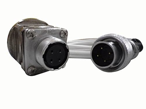 RTD PT100 Temperature Sensors of 2” length and 1/2” NPT Threads w Telfon Cable & Detachable Connector 3